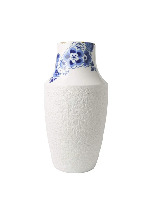 Vaas Blauw Bloesem - Porselein - 30 cm