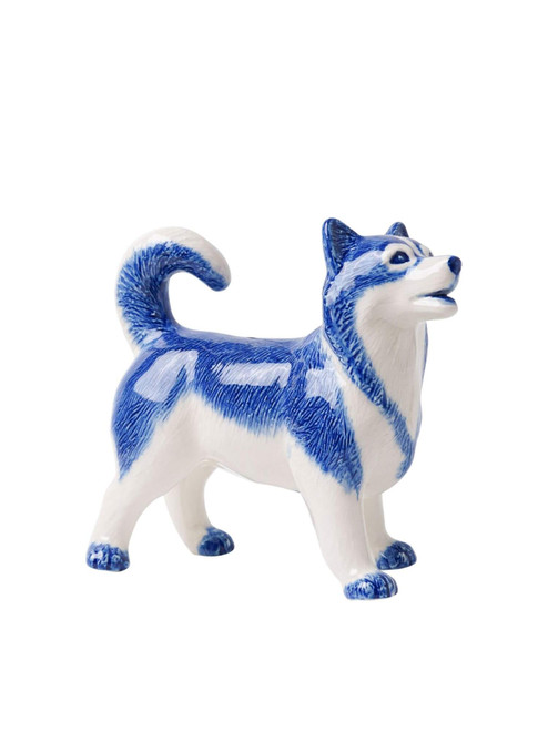 Miniatuur Husky - Keramiek - 11 cm