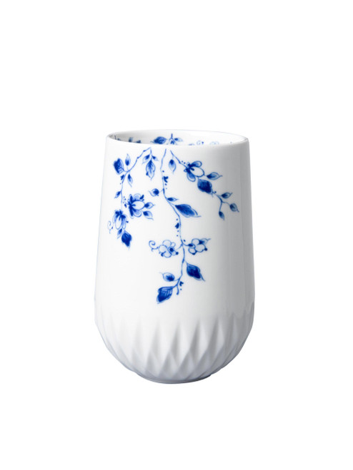 Mok Blauw Vouw - Porselein - 350 ml