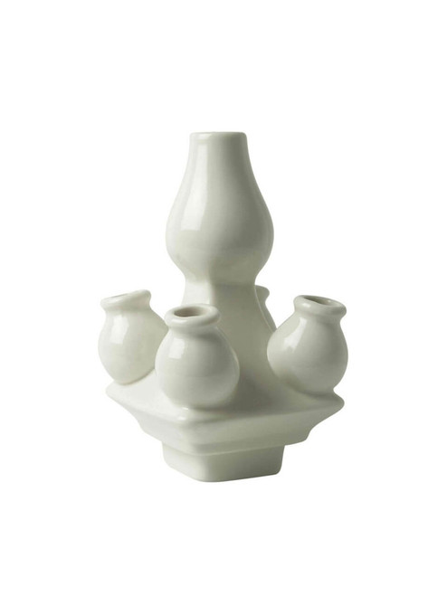 Tulip Vase Stapelgekte - White - Top - 15 cm