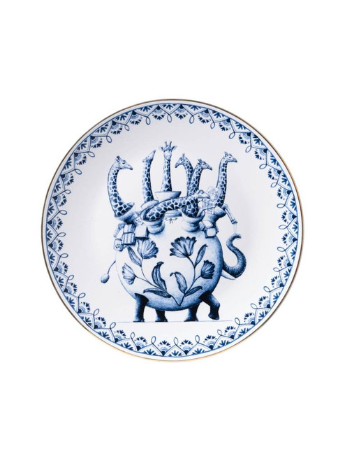 Wall Plate Redmer Hoekstra - Giraffe - Ceramic - 31 cm