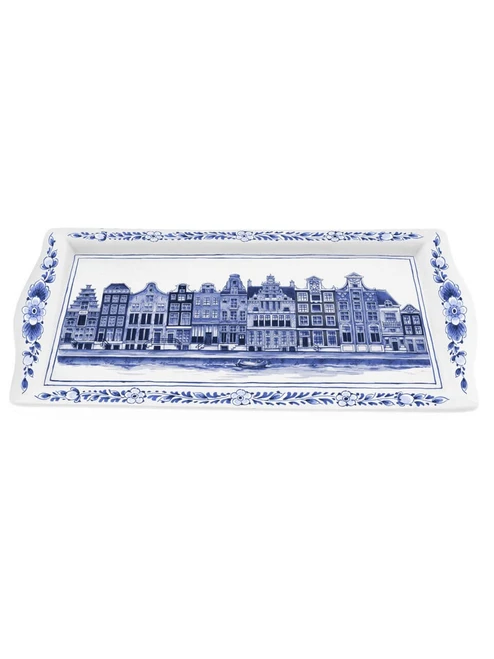 Cake Plate - Canal Houses - 30 cm