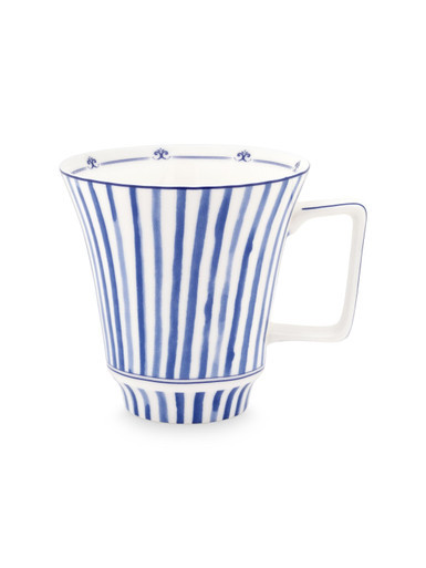 Theemok Tulp - Strepen - Porselein - 350 ml