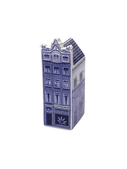 House - Coffee Shop - Blue - 14 cm