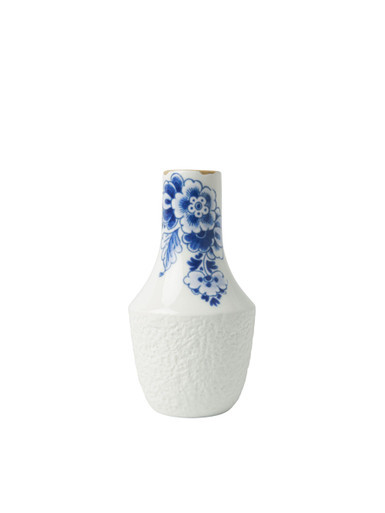 Vaas nr.1 Blauw Bloesem - Porselein - 14 cm