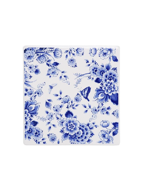 Tegel Bloementuin - Delfts blauw - 13 cm