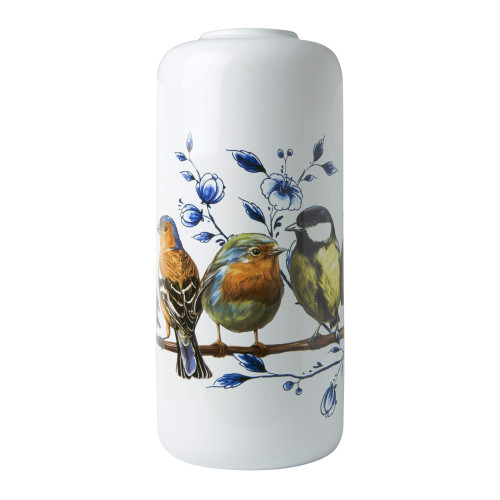 Cilindervaas Bosvogels - Keramiek - 31 cm