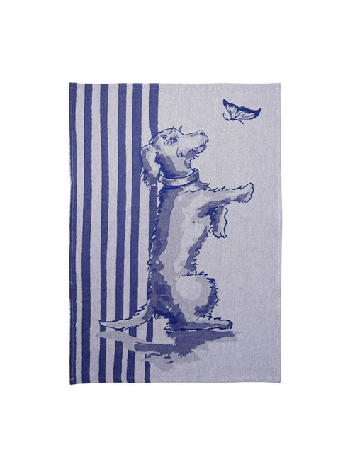 Tea Towel Teckel Nhaan - Stripes - Cotton - 50x70 cm