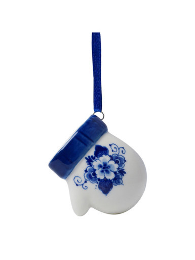Christmas Ornament Glove - Ceramic - 5 cm
