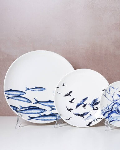 Wall Plate Fish - Ceramic - 26,5 cm