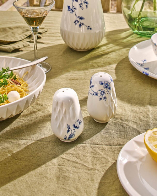 Blauw Vouw Peper- en zoutstel
