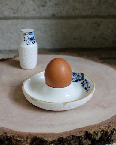Blauw Bloesem Eierdopje