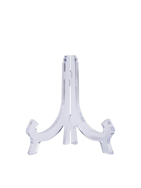 Plate Stand - Transparent - 16 cm
