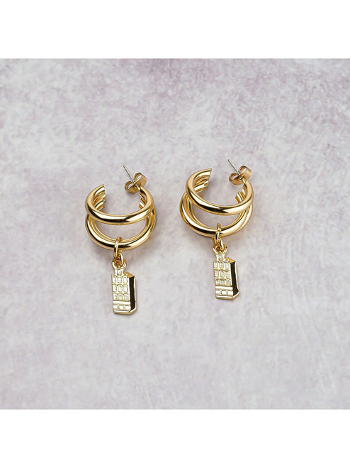 Earrings Canal House - Charm - Gold