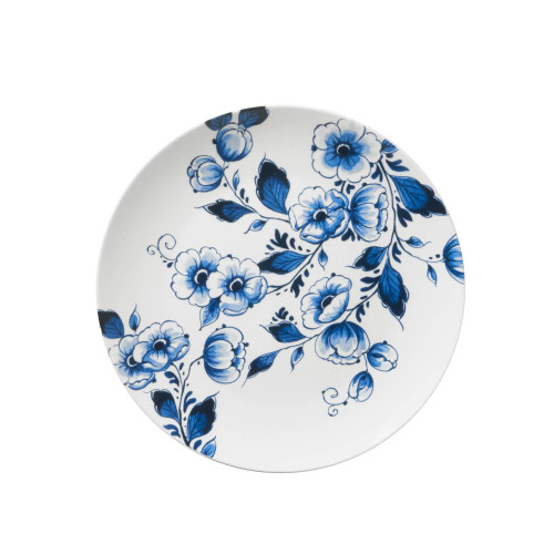 Wandbord bloem groot - Keramiek - 26,5 cm
