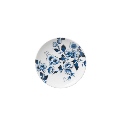 Wall Plate Flowers - Delft blue - 16 cm