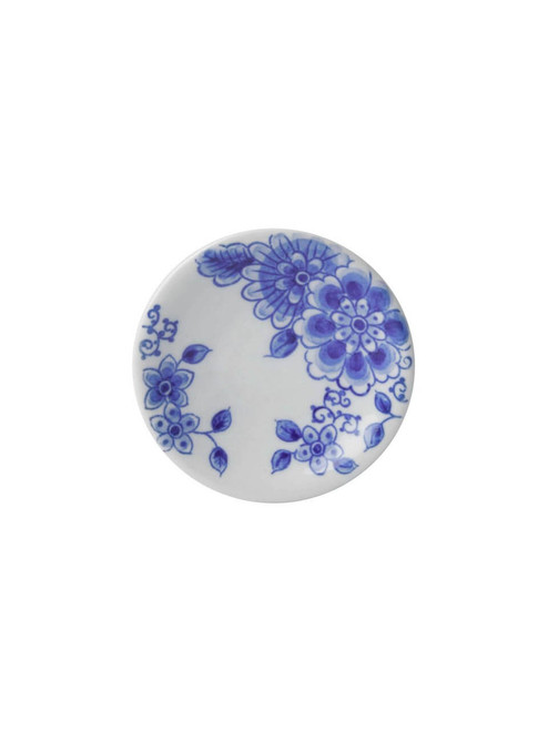 Theezakhouder - Bloem - Delfts blauw - 9 cm