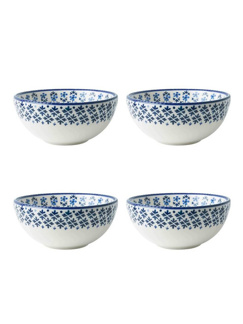 Yogurt Bowl Oranje Tulp - Ceramic - 300 ml - Set of 4