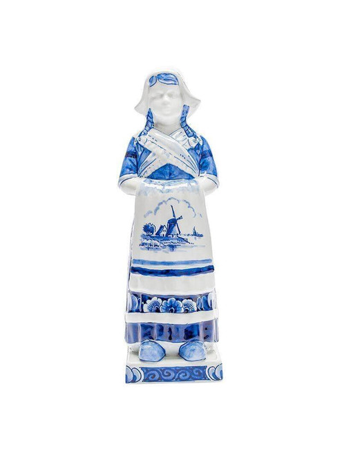 Decoratiebeeld Boerin - Handgeschilderd - 25 cm