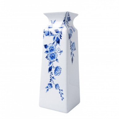 Vaas Madelief - Vierkant - Handgeschilderd - 22 cm