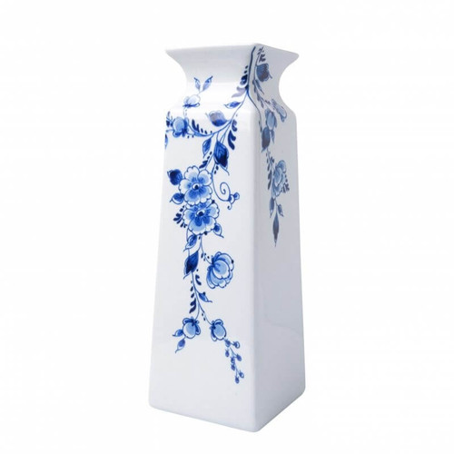 Vase Madelief - Square - Hand-painted - 22 cm