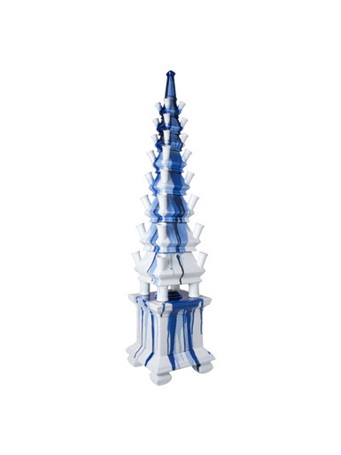 Tulip Vase Waterval - 7-tier - Hand-painted - 110 cm