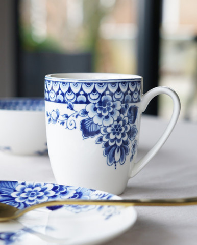 Tableware Set Paauw Blauw - Porcelain - 4-piece