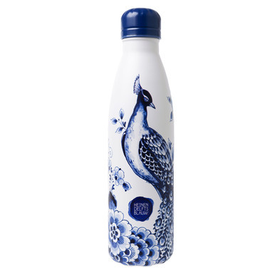 Waterfles Pauw - Geïsoleerd - RVS - 500 ml