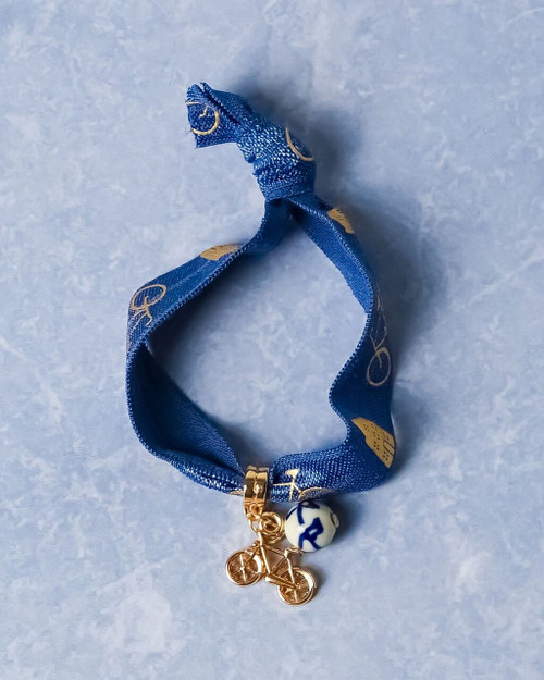 Armband Fiets - Bedel - Elastiek - 4 cm