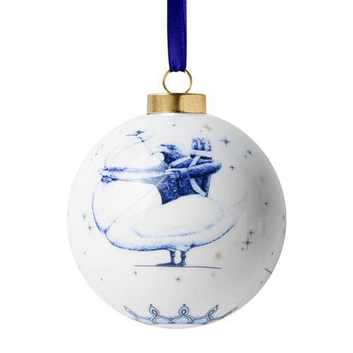 Kerstbal Redmer Hoekstra - Sterrenbeeld Boogschutter - Keramiek - 8 cm