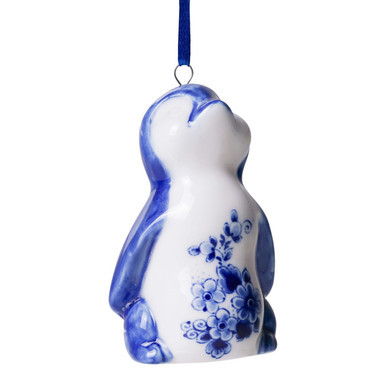 Kerstornament pinguïn - Keramiek -7,5 cm