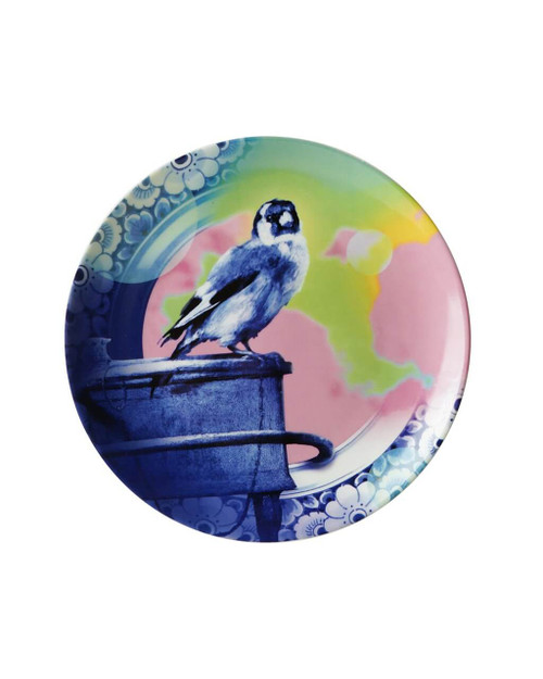 Wall Plate Color Pop - The Goldfinch - Ceramic - 20,5 cm