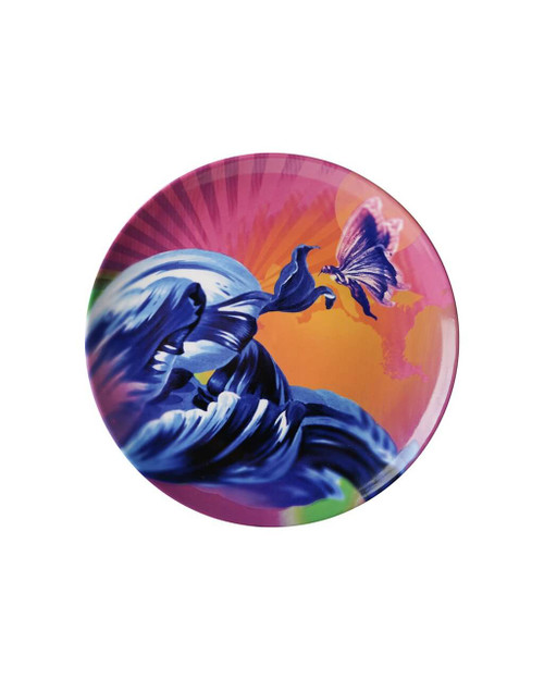 Wall Plate Color Pop - Tulip - Ceramic - 26,5 cm