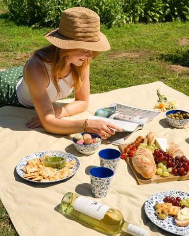 Plate Camping Dinnerware – Melamine – 25 cm