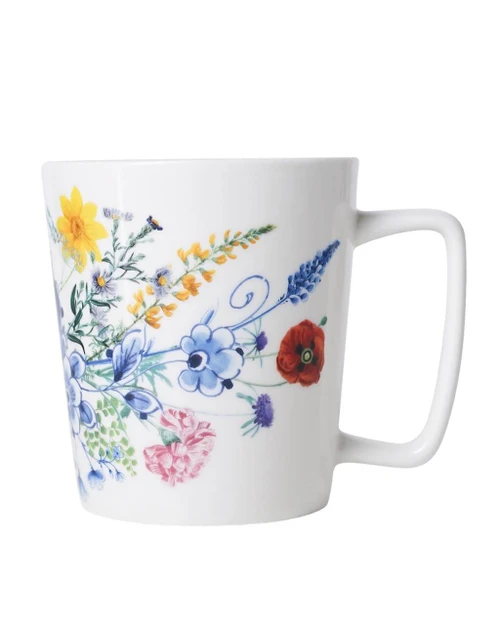 Theemok Wildbloemen Bloementuintje  - Porselein - 300 ml