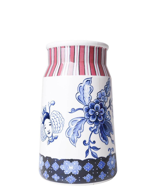Melkbusvaas The Heritage Collection - Delftse Sits - Keramiek - 20,5 cm