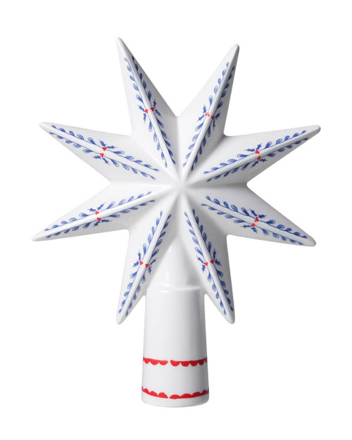 Kerstboom Piek Ster - Vintage - Keramiek - 20 cm