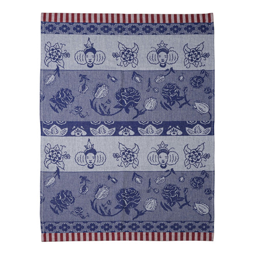 Theedoek The Heritage Collection - Zeven Rozen - Katoen - 50x70 cm