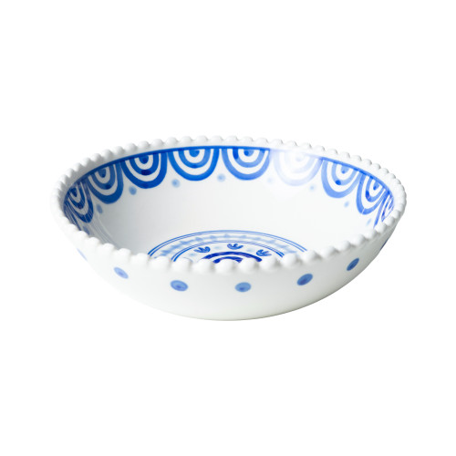 Kom noppen van 19 cm uit de Majolica collectie van Heinen Delfts Blauw