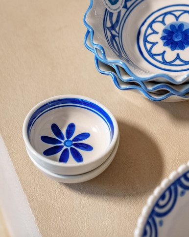 Dip Bowl - Majolica - Ceramic - 9 cm