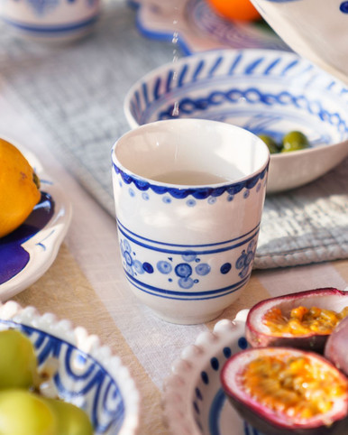 Mok - Majolica - Keramiek - 200 ml
