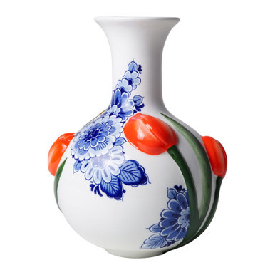 Bolvaas 3D Tulp - Keramiek - 20 cm