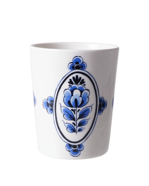 Mok Cartouche - Blauw Baroque - Keramiek - 220 ml