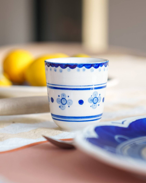 Tableware Set Majolica Studs - 1 person - Porcelain - 4 piece