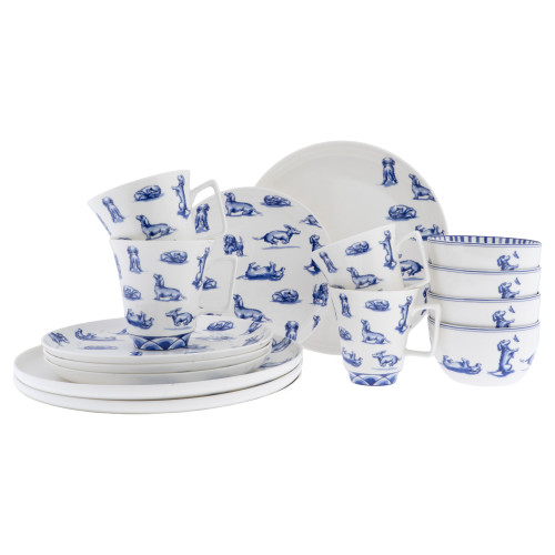 Tableware Set Teckel Nhaan - 4 persons