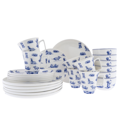 Tableware Set Teckel Nhaan - 6 persons