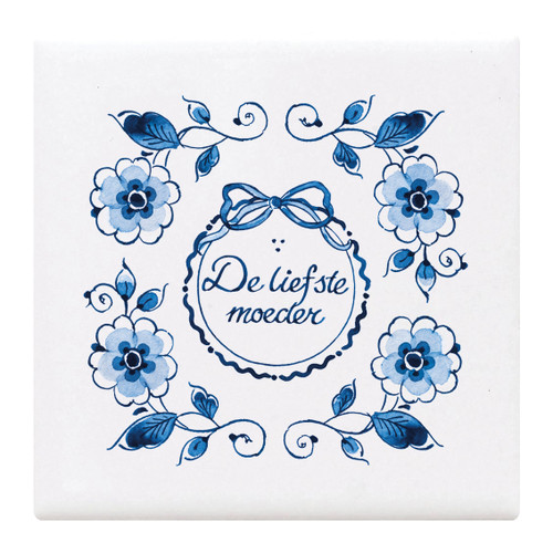 Onderzetter Moeder - Keramiek - 10 cm