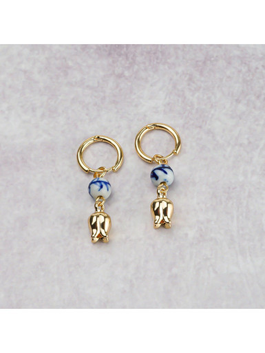 Earrings Tulip