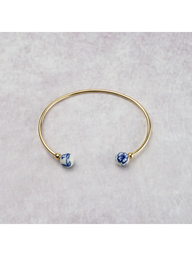 Bracelet Bangle Flower