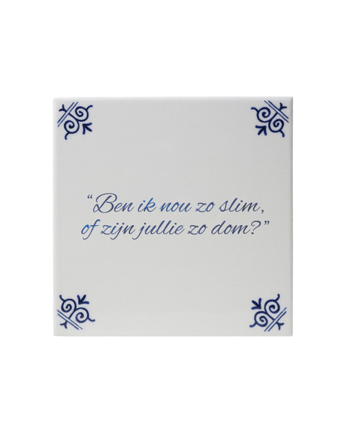 Tegel Voetbal Quotes - Slim - Keramiek - 13 cm